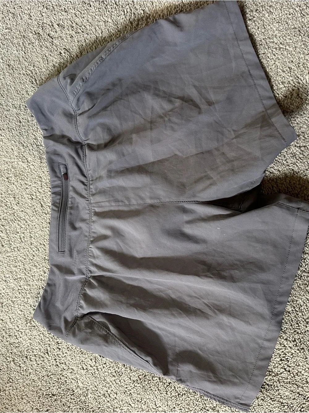 Nike Light Gray Dri-FIT Performance Shorts